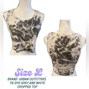 Urban outfitters tie-dye cropped Tank